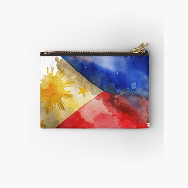 Item preview, Filipino Flag in Watercolor designed and sold by CutesyKoala.