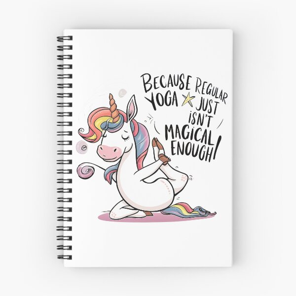 Item preview, unicorne doing yoga ! designed and sold by NebulaWhimsy.