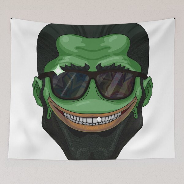 Item preview, Chad Pepe Meme Sticker designed and sold by Shidesama.