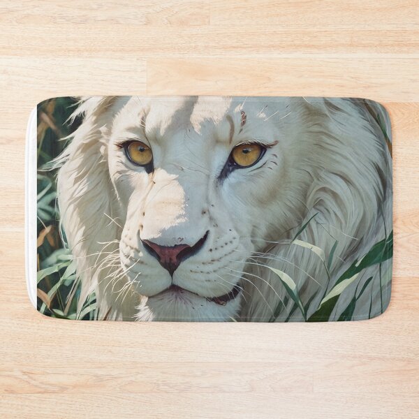 Item preview, Spirit Lion - Rare White Lion designed and sold by NaturePrints.