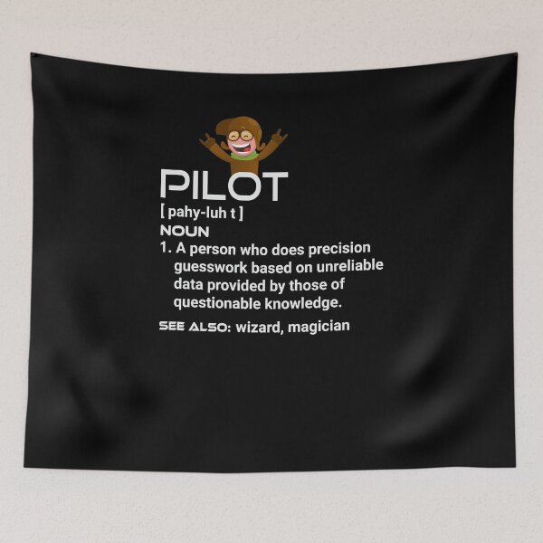 Item preview, Pilot Definition designed and sold by TeeTimeGuys.