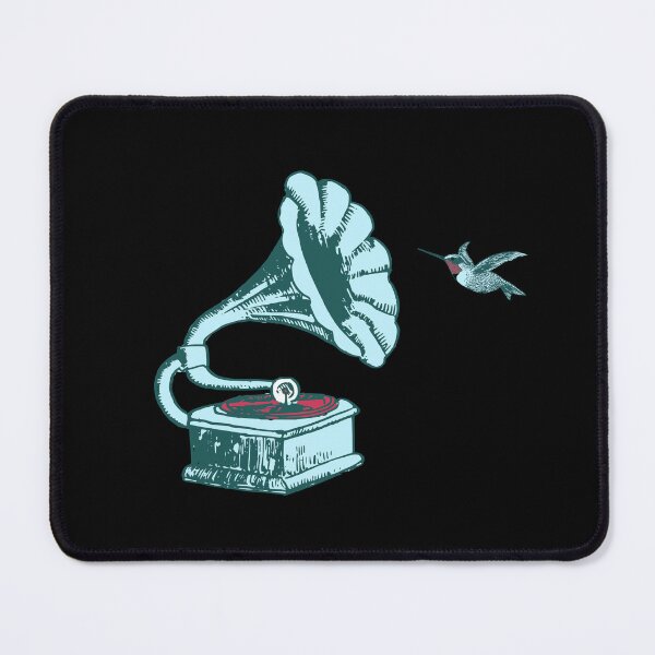 Item preview, gramophone phonograph record player with hummingbird  designed and sold by WillowNox7.