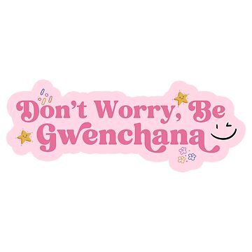 Gwenchana Quote Korean Kdrama Kpop Cute Groovy Aesthetic Sticker