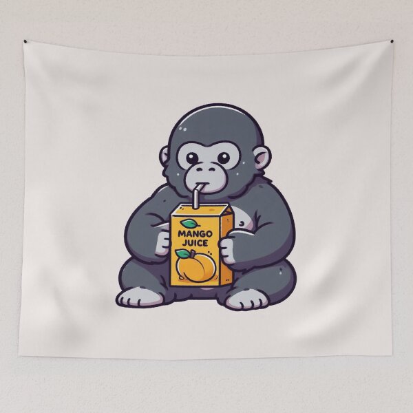 Item preview, Mango Juice Gorilla designed and sold by LemuellTrends.