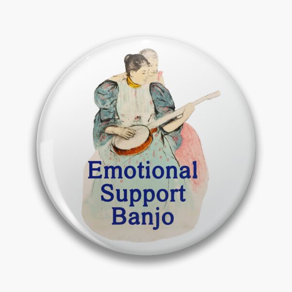 Item preview, Emotional Support Banjo designed and sold by WillowNox7.