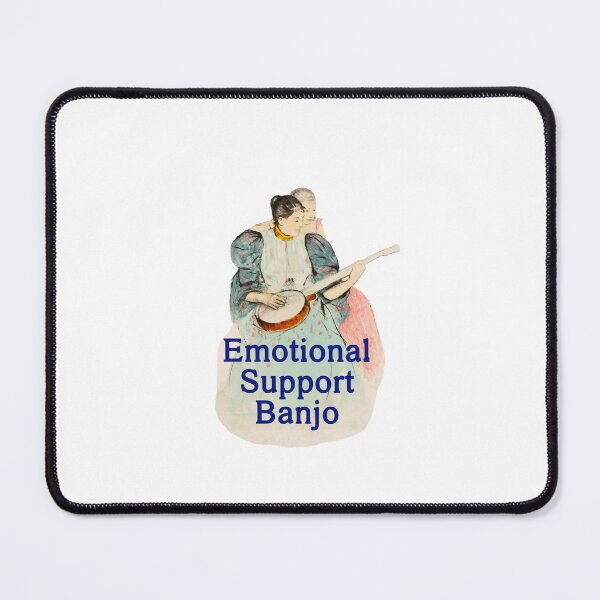Item preview, Emotional Support Banjo designed and sold by WillowNox7.