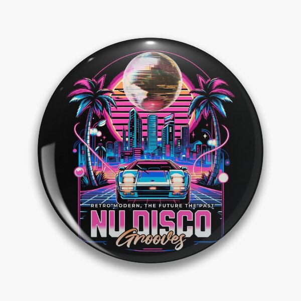 Item preview, NU DISCO  - Neon Grooves (Pink)  designed and sold by Discothreadz.