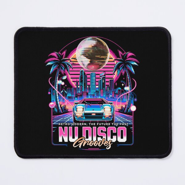 Item preview, NU DISCO - Neon Grooves (Pink) designed and sold by Discothreadz.