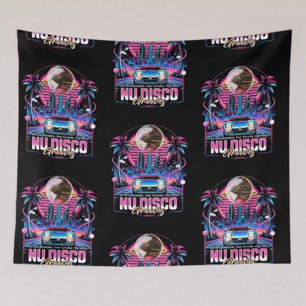 Item preview, NU DISCO  - Neon Grooves (Pink)  designed and sold by Discothreadz.