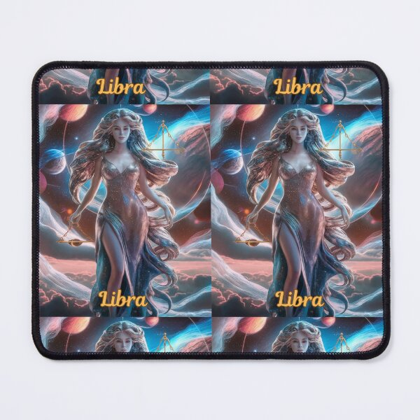 Item preview, Libra Zodiac, celestial goddess designed and sold by ZodiacWonders.