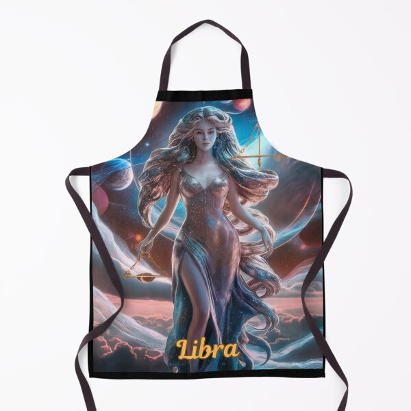 Item preview, Libra Zodiac, celestial goddess designed and sold by ZodiacWonders.