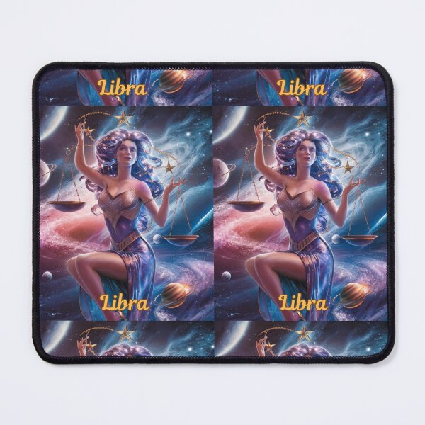 Item preview, Libra Zodiac, celestial goddess designed and sold by ZodiacWonders.