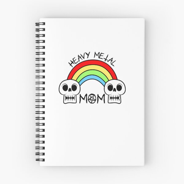 Item preview, Heavy Metal Mom - Funny Skulls designed and sold by Candacelburtin1.