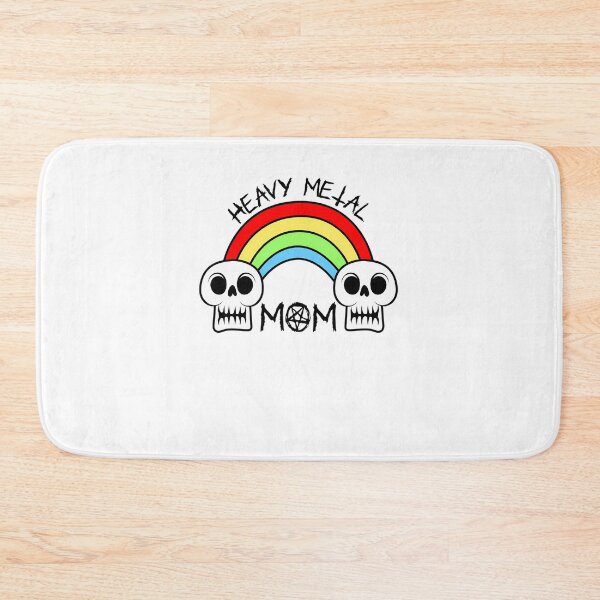 Item preview, Heavy Metal Mom - Funny Skulls designed and sold by Candacelburtin1.