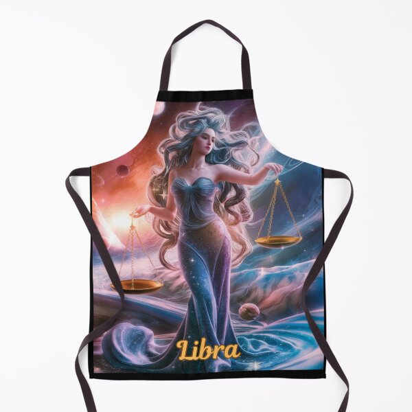 Item preview, Libra Zodiac, celestial goddess designed and sold by ZodiacWonders.