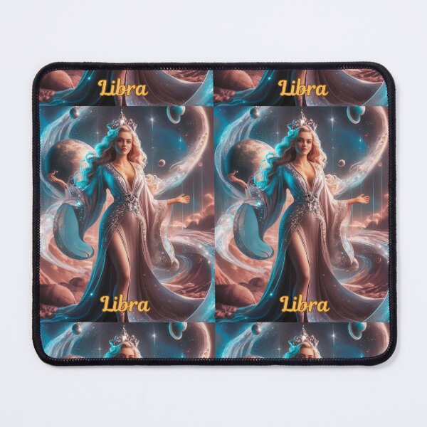 Item preview, Libra Zodiac, celestial goddess designed and sold by ZodiacWonders.