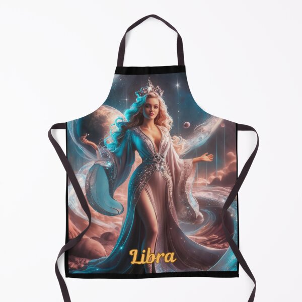 Item preview, Libra Zodiac, celestial goddess designed and sold by ZodiacWonders.