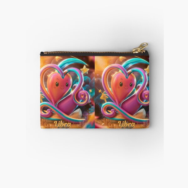 Item preview, Libra Zodiac, heart shape designed and sold by ZodiacWonders.