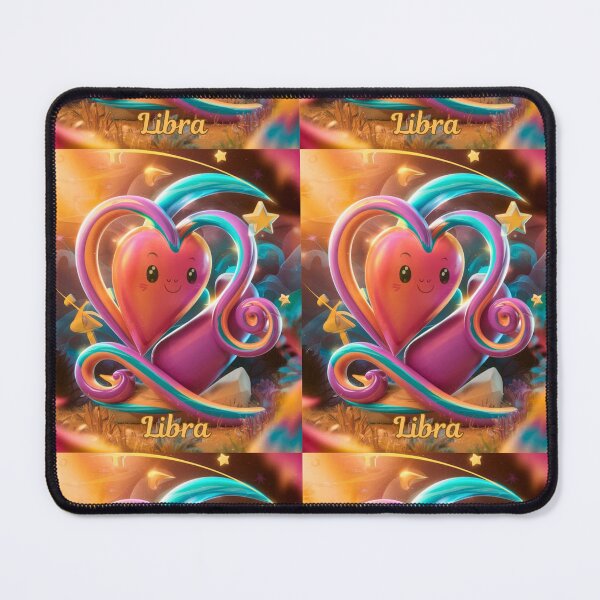 Item preview, Libra Zodiac, heart shape designed and sold by ZodiacWonders.