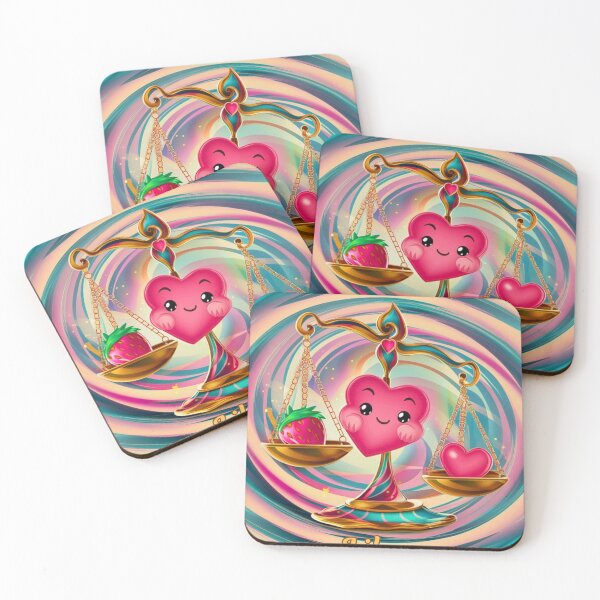 Item preview, Libra Zodiac, heart shape designed and sold by ZodiacWonders.