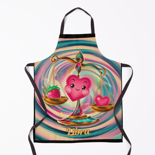 Item preview, Libra Zodiac, heart shape designed and sold by ZodiacWonders.