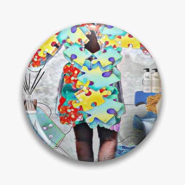 Item preview, The Puzzle Lady and her soothing items to help relieve stress. designed and sold by ptchris65.