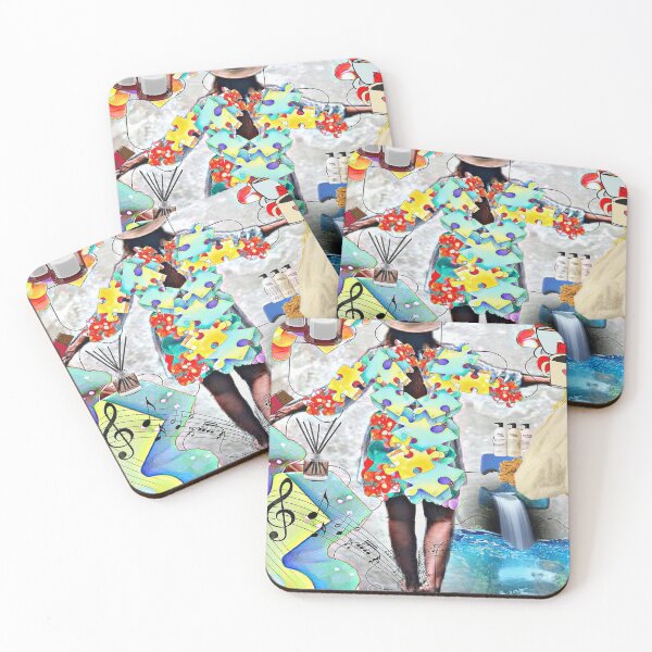 Item preview, The Puzzle Lady and her soothing items to help relieve stress. designed and sold by ptchris65.