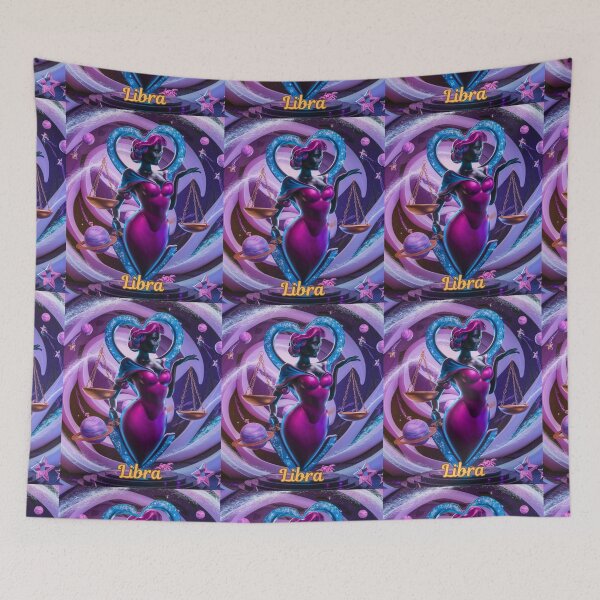 Item preview, Libra Zodiac, heart shape designed and sold by ZodiacWonders.