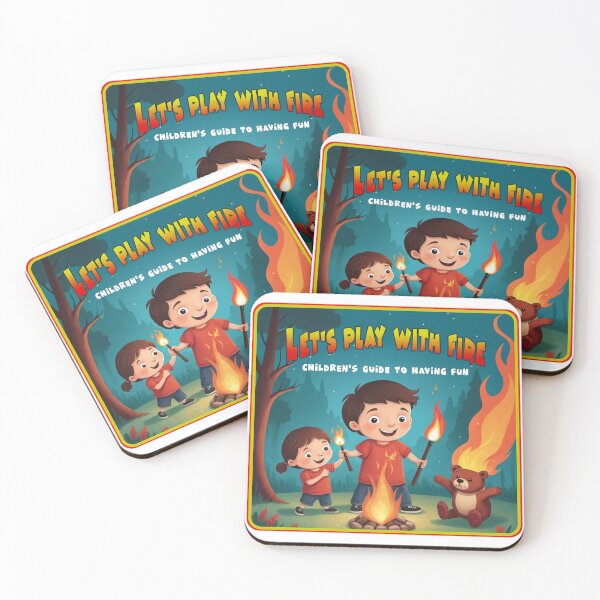 Item preview, Let's Play With Fire - Fire - Childrens Book - Parody - Humour designed and sold by Curtis Brown.
