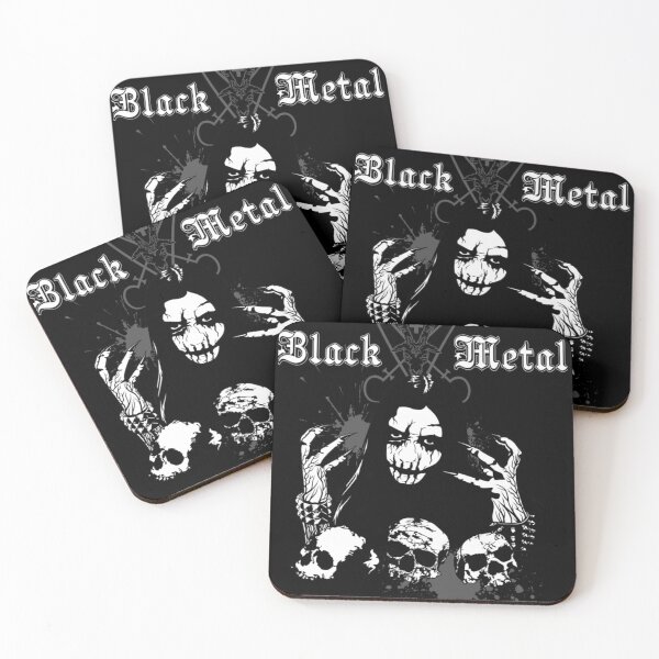Item preview, Black Metal Skulls designed and sold by OscarVelazq.