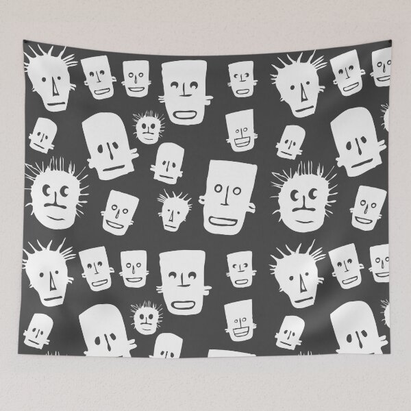 Item preview, Funny emotions heads designed and sold by InstaCreatives.
