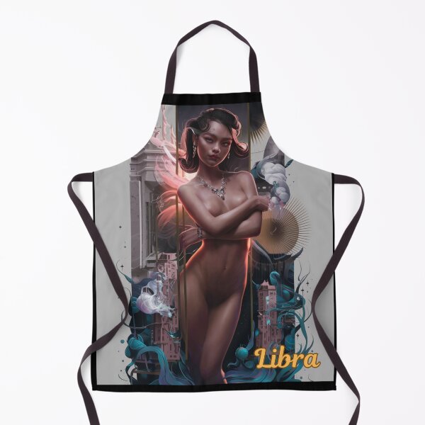 Item preview, Libra Zodiac, whimsical lady, libra girl sexy designed and sold by ZodiacWonders.