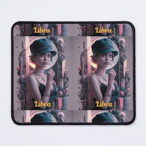 Item preview, Libra Zodiac, whimsical lady, libra girl sexy designed and sold by ZodiacWonders.
