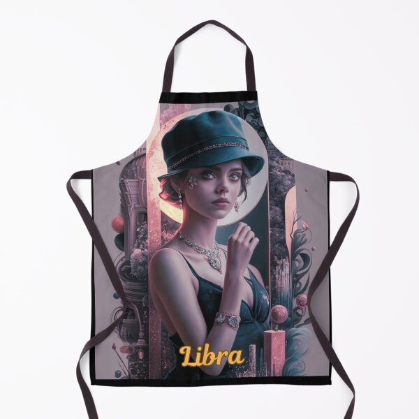 Item preview, Libra Zodiac, whimsical lady, libra girl sexy designed and sold by ZodiacWonders.