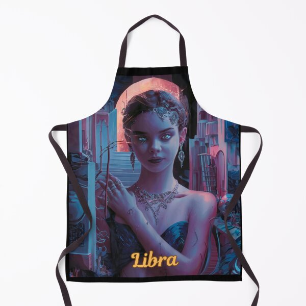 Item preview, Libra Zodiac, whimsical lady, libra girl sexy designed and sold by ZodiacWonders.