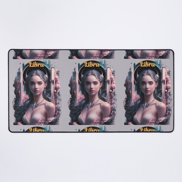 Item preview, Libra Zodiac, whimsical lady, libra girl sexy designed and sold by ZodiacWonders.