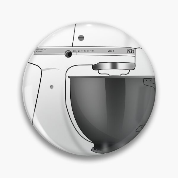 Item preview, Kitchen Aid Mixer White designed and sold by digidrawdude.