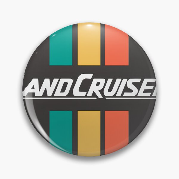 Item preview, Land Cruiser Retro Logo (Reggae) designed and sold by QueenieFunk.