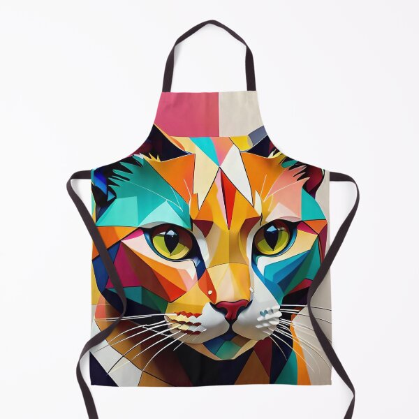 Artikelvorschau, Abstract Geometric Cat Art Pattern entworfen und verkauft von TheArtOfPat.