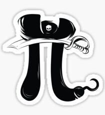 Pi-Rate Sticker