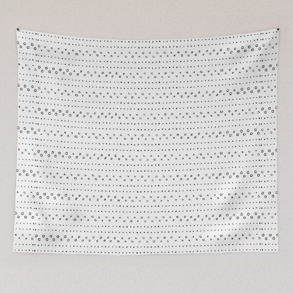 Item preview, Little Rings & Dots Pencil Sketch Line Art - Snow + Coal designed and sold by Irene Estelle.