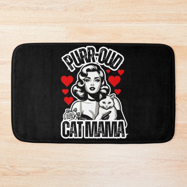 Item preview, Purr-oud cat mama designed and sold by DShirtRepublic.