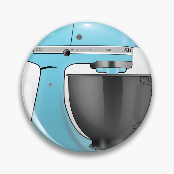 Item preview, Kitchen Aid Mixer Pastel Blue designed and sold by digidrawdude.