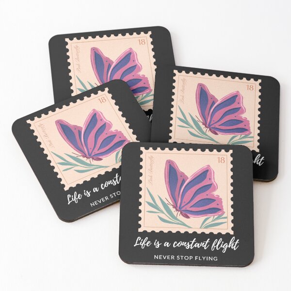 Item preview, LIFE IS A CONSTANT FLIGHT, NEVER STOP FLING designed and sold by SoulArtis.