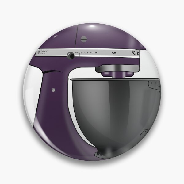 Item preview, Kitchen Aid Mixer Purple designed and sold by digidrawdude.