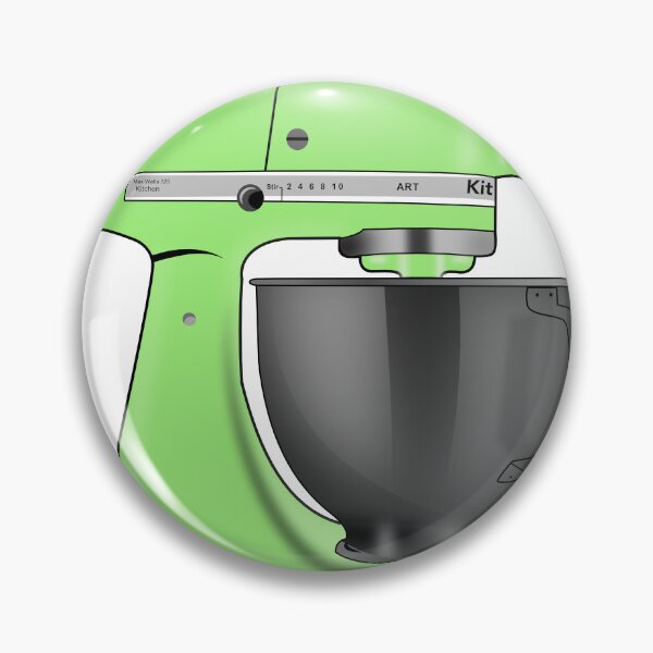 Item preview, Kitchen Aid Mixer Pastel Green designed and sold by digidrawdude.