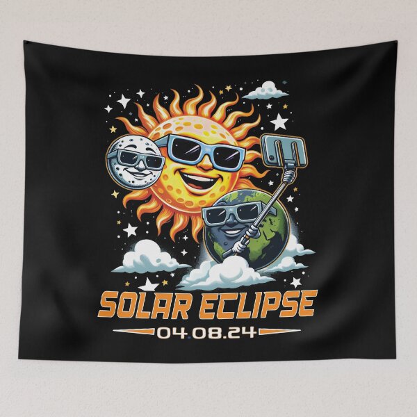 Item preview, Solar Eclipse 2024 Selfie  designed and sold by BuxomBabe21.