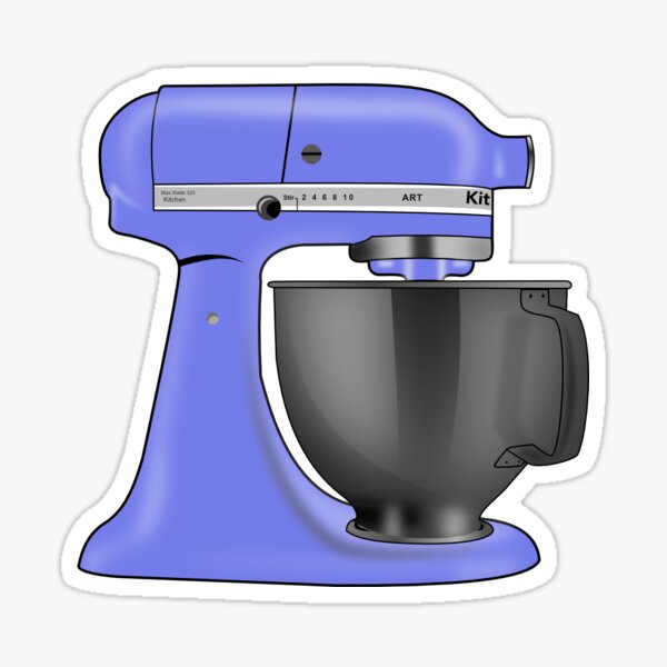 Kitchen Aid Mixer Pastel Purple Sticker