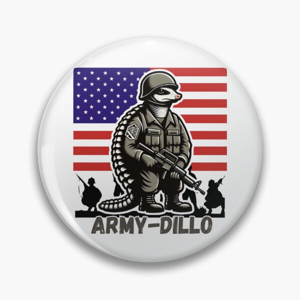 Item preview, Army-Dillo  designed and sold by DShirtRepublic.