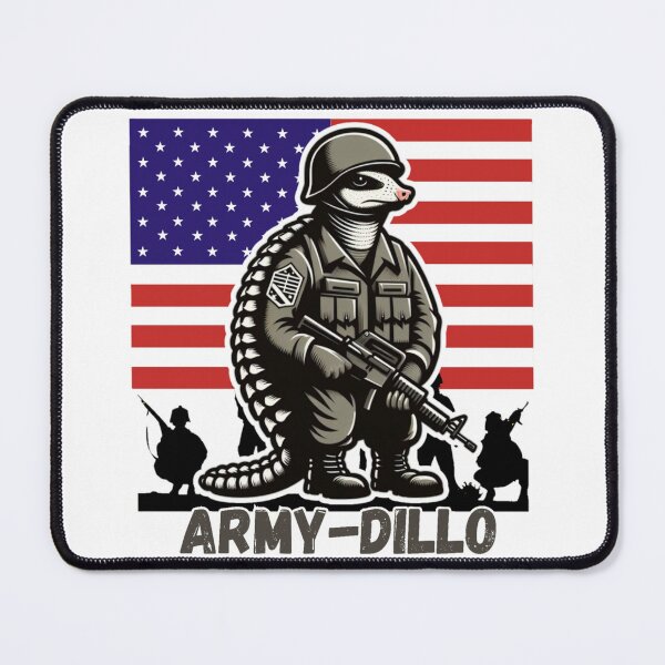 Item preview, Army-Dillo  designed and sold by DShirtRepublic.